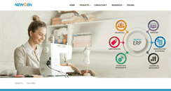 Desktop Screenshot of newgen-bd.com